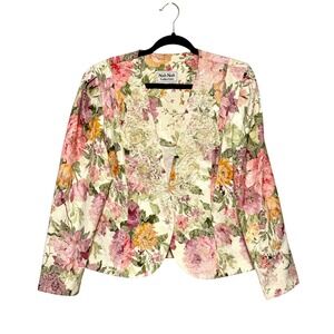 Nah Nah Collection Vintage Cottagecore Blazer Women Sz 16 Quiet Luxury Victorian